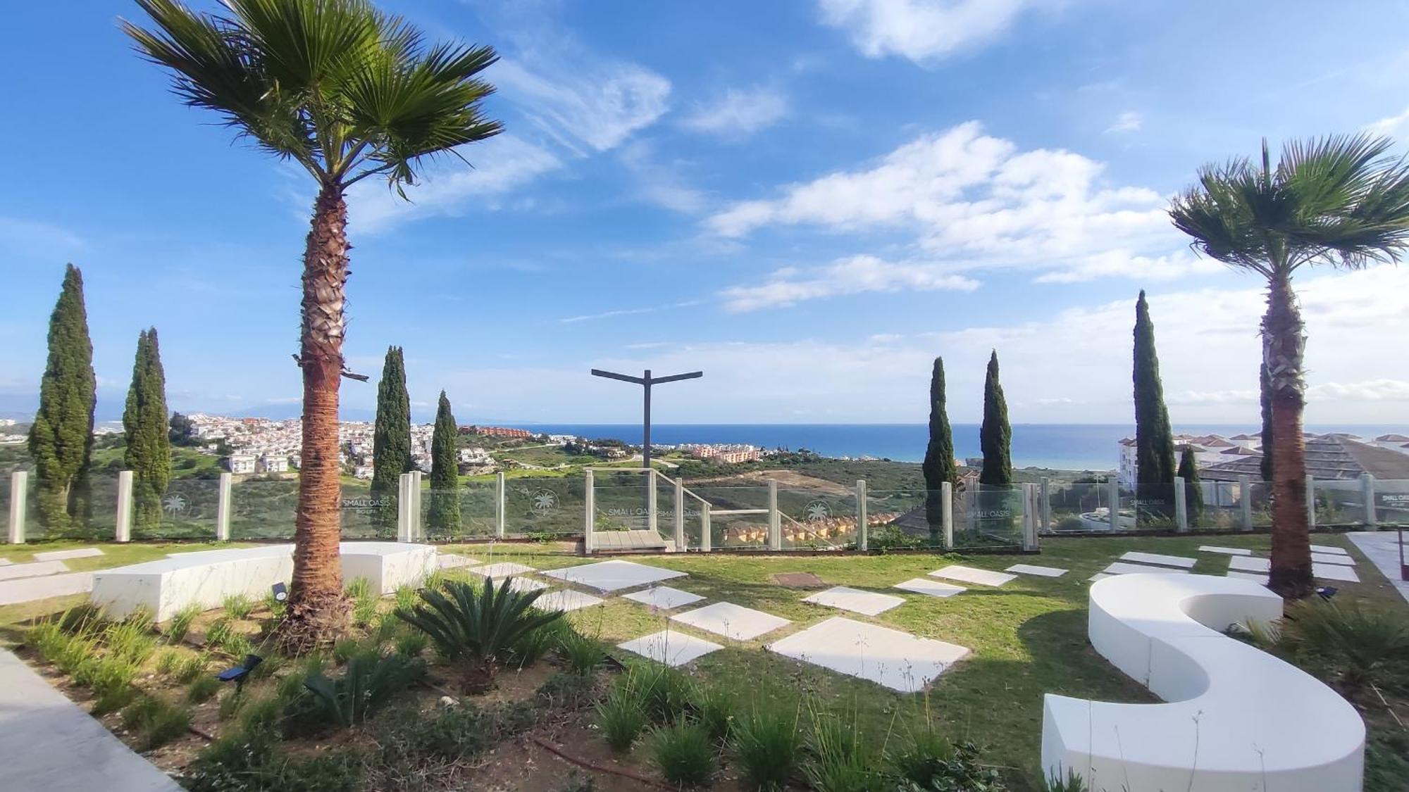 Апартаменты Atico Familiar Vistas Al Mar Манилва Экстерьер фото